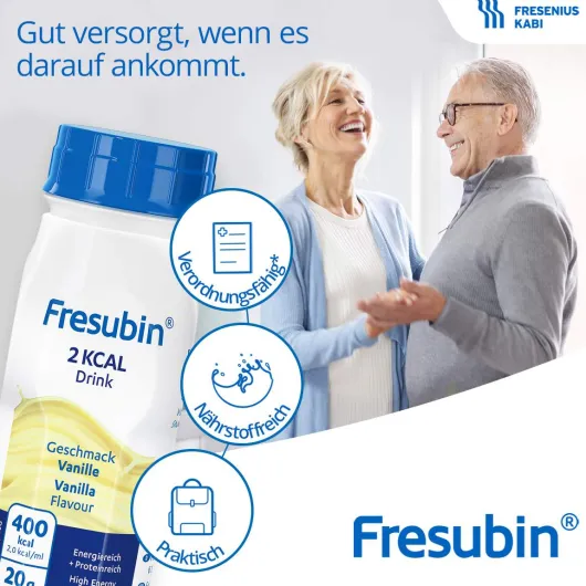 Fresubin 2 Kcal Drink Waldfrucht 4 X 200 ml Trinkflaschen