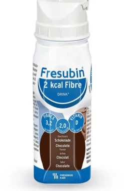 Fresubin 2 Kcal Fibre Drink Schokolade Trinkflasche 4 X 200 ml