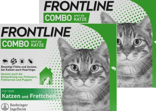 Frontline Combo Spot on Katze 2 x 6 Pipetten