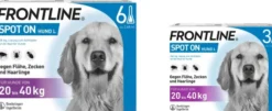 Frontline Spot On Hund L 20-40 kg 6 + 3 Pipetten