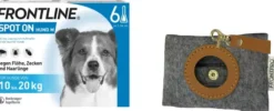 Frontline Spot On Hund M 10-20 kg 6 Pipetten + gratis Frontline Hundekotbeutelspender