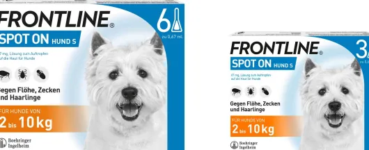 Frontline Spot On Hund S 2-10 kg 6 + 3 Pipetten