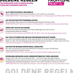 Frontline TRI-ACT Hund 5-10 kg 3 Pipetten