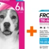 Frontline TRI-ACT Hund 10-20 kg 6 + 3 Pipetten