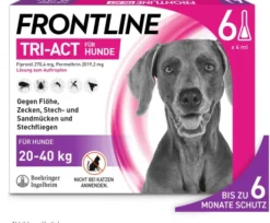 Frontline TRI-ACT Hund 20-40 kg 6 Pipetten