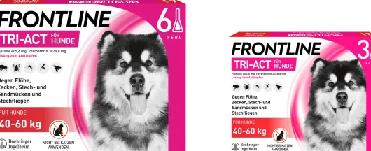 Frontline TRI-ACT Hund 40-60 kg 3 + 6 Pipetten