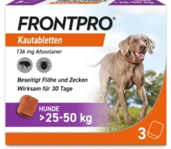 Frontpro 136 mg für Hunde 25-50 kg 3 Kautabletten