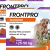 Frontpro 136 mg für Hunde 25-50 kg 2 x 3 Kautabletten