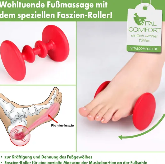 Fuß-Faszienroller 1 Stück