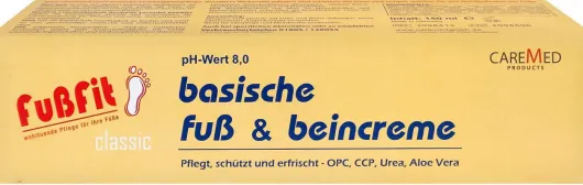 Fußfit Basische Fuß und Beincreme 150 ml