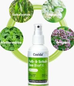 Fuß-Und Schuh Deo Biofit Pflanzlich Spray 100 ml