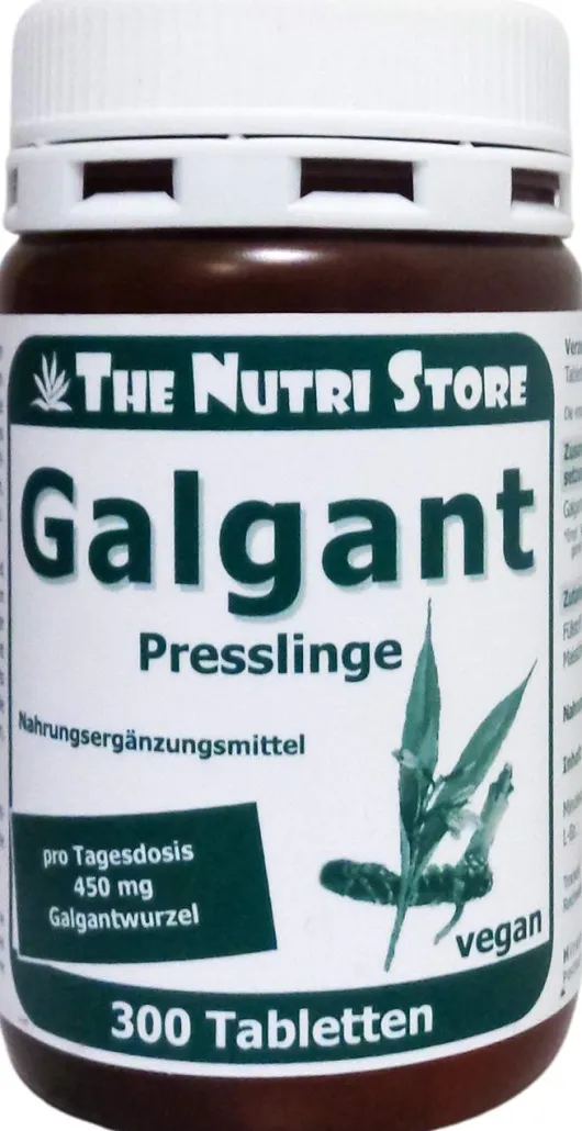 Galgant Presslinge