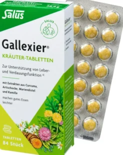 Gallexier Kräuter-Tabletten Salus