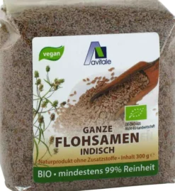 Ganze Flohsamen indisch Bio 300 g