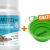 Gasteel Vet Kapseln für Hund und Katze 50 Stück + gratis Mobeel Faltnapf 1 Stück