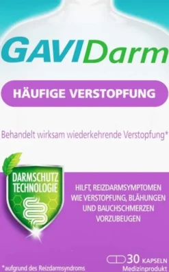 GaviDarm Häufige Verstopfung 30 Kapseln