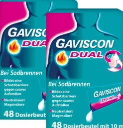 Gaviscon Dual 500 mg-213 mg-325 mg Suspension 96 x 10 ml