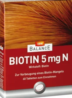 Gehe Balance Biotin 5 mg N 60 Tabletten
