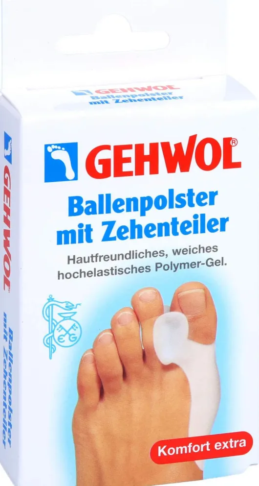 Gehwol Ballenpolster Mit Zehenteiler 1 Stück