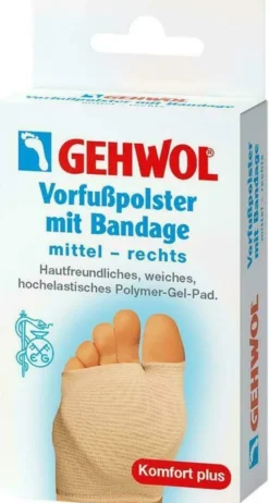 Gehwol Vorfußpolster Mit Bandage Rechts Mittel 1 Stück