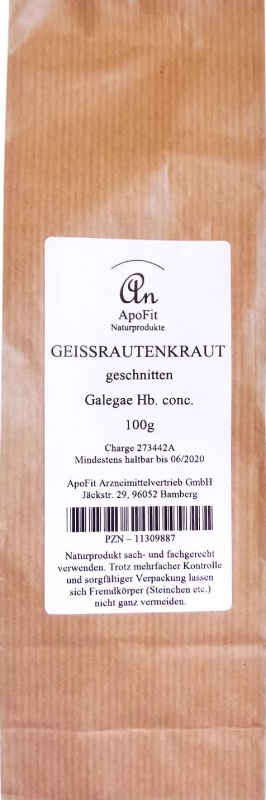 Geisrautenkraut Geschnitten 100 G