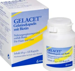 Gelacet Gelatine Mit Biotin 120 Kapseln