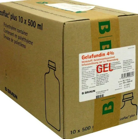 Gelafundin 4% Ecoflac Plus Infusionslöung