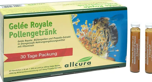 Gelee Royale Pollengetränk Trinkampullen 30 X 10 M