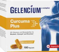 Gelencium Curcuma Plus Hochdosiert M.Vit.C Kapseln 180 Stück