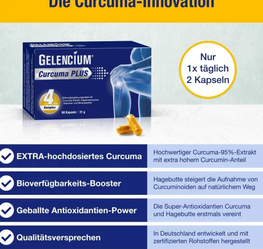 Gelencium Curcuma Plus 60 Kapseln