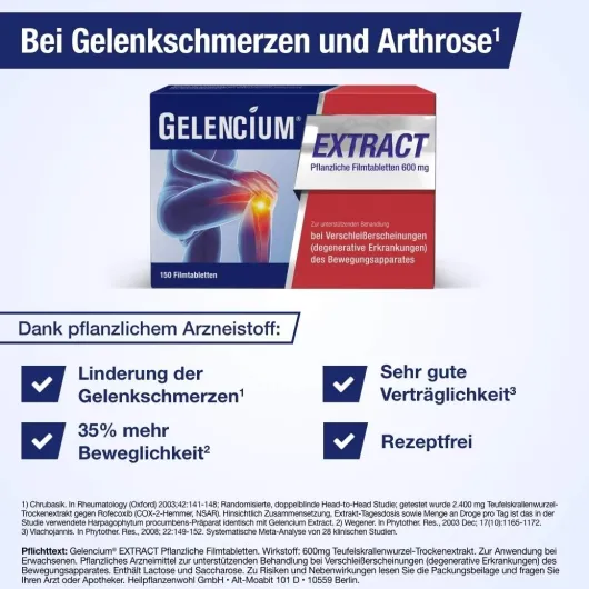 Gelencium EXTRACT 150 Filmtabletten