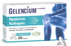 Gelencium Hyaluron Kollagen Hochdosiert Mit Vitamin C 30 Kapseln