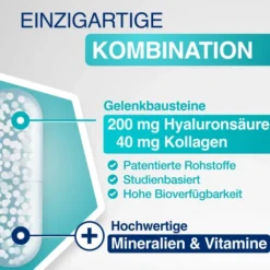 Gelencium Hyaluron Kollagen Hochdosiert Mit Vitamin C 30 Kapseln