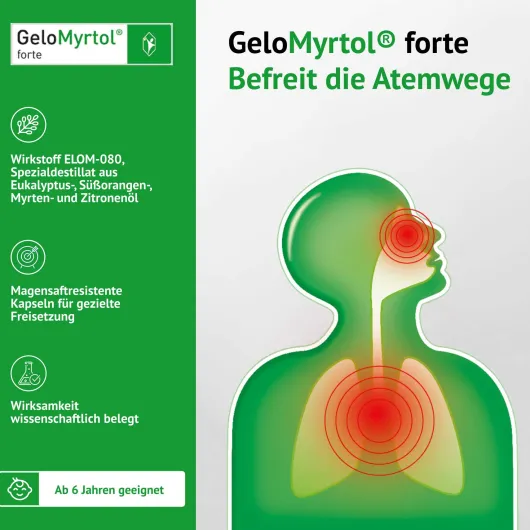 Gelomyrtol forte 3 x 100 Kapseln