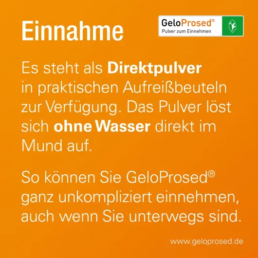 Geloprosed Pulver zum Einnehmen 2 x 10 Beutel