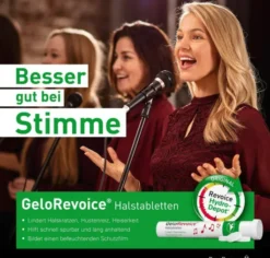 GeloRevoice Kirsch-Menthol + Grapefruit-Menthol + Cassis-Menthol 20 Lutschtabletten