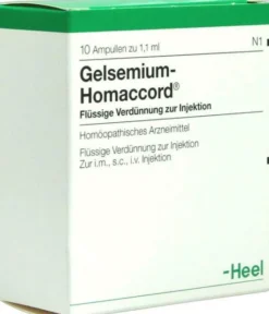 Gelsemium Homaccord Ampullen 10 Ampullen