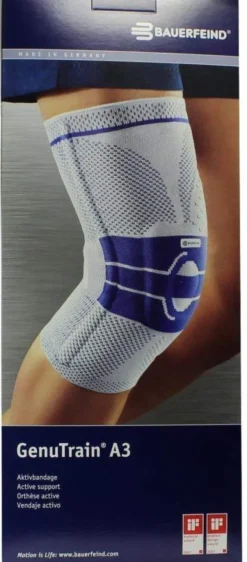 Genutrain A3 Kniebandage Links Gr.2 Titan