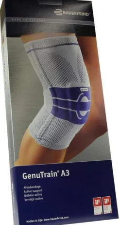 Genutrain A3 Kniebandage Links Gr.3 Titan