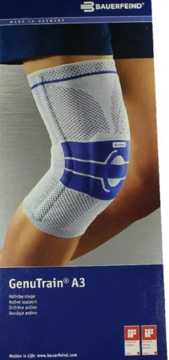 Genutrain A3 Kniebandage Rechts Gr.6 Titan