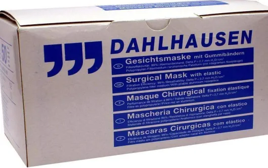 Gesichtsmaske Grün M.Fixband