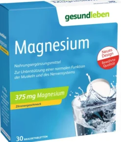 Gesund Leben Magnesium 375 mg Brausetabltten