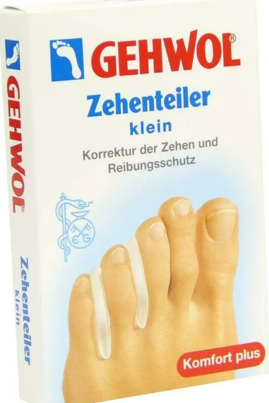 Gewohl Zehenteiler Klein 3 Stück
