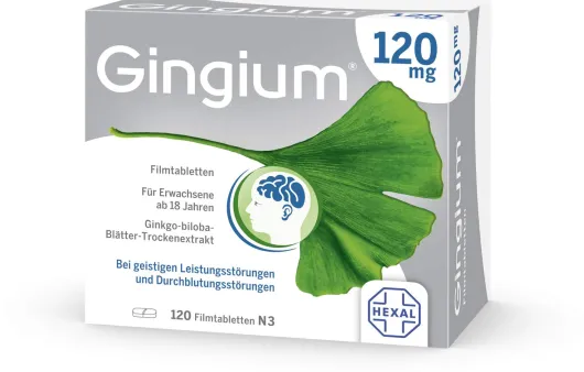 Gingium 120 mg 120 Filmtabletten