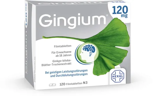 Gingium 120 mg 120 Filmtabletten
