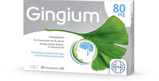 Gingium 80 mg 30 Filmtabletten