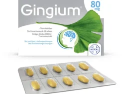 Gingium 80 mg 30 Filmtabletten