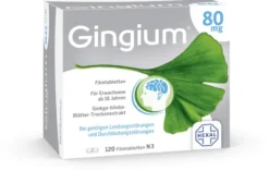 Gingium 80 mg 120 Filmtabletten
