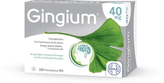 Gingium 40 mg 120 Filmtabletten