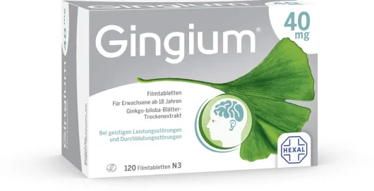 Gingium 40 mg 120 Filmtabletten